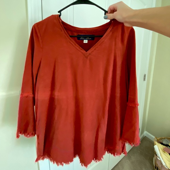 Raw Hem Long Sleeve - Picture 1 of 3